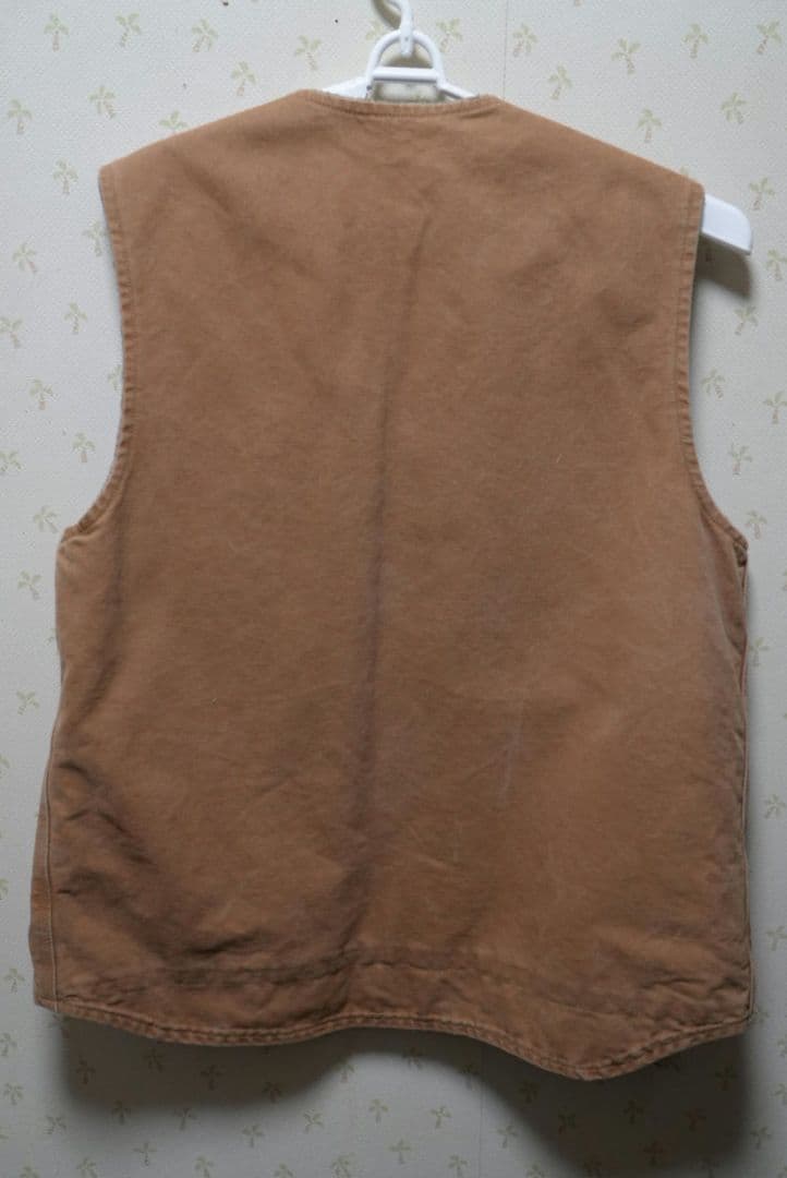 2*0様 希少 Carhartt ベスト キャメルブラウン L Tall