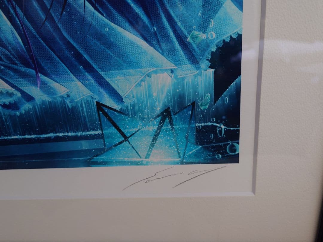 てぃんくる版画　THE BLUE WORLD