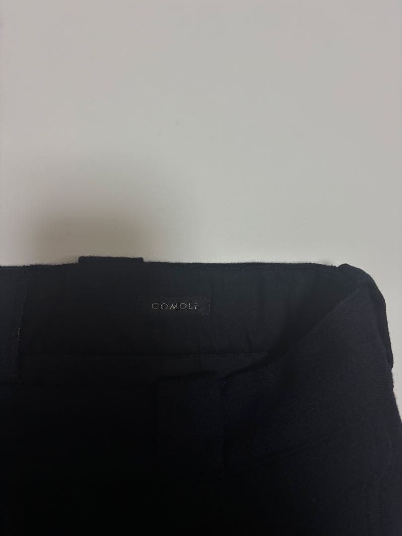 comoli ウールサージパンツ　A03-03023 size3