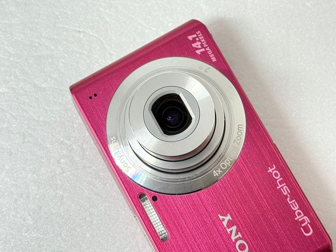 SONY Cyber-shot DSC-W610 ピンク 動作確認済 コンデジ