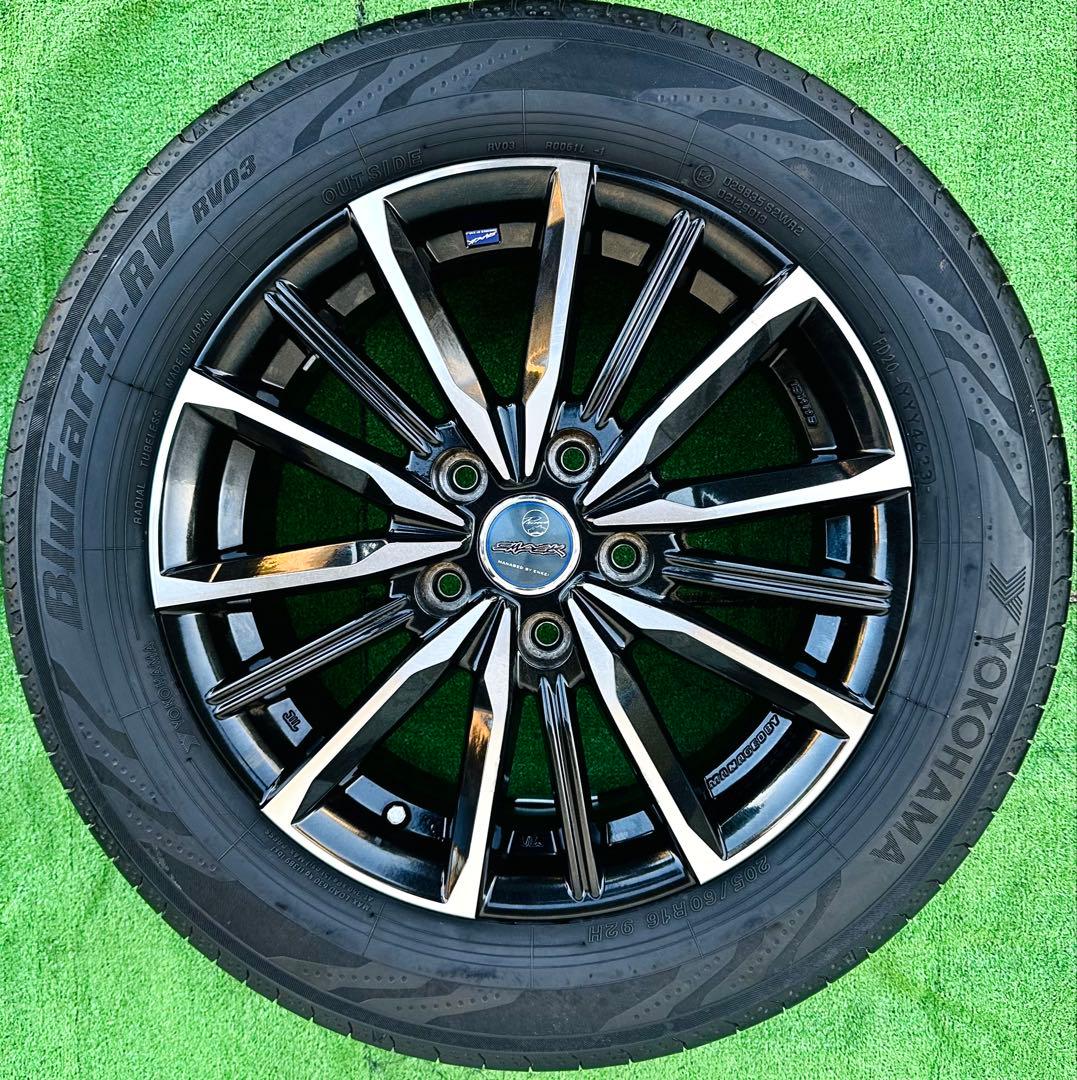 16x6.5J 114.3 205/60R16 4本 ノア ヴォクシー 等