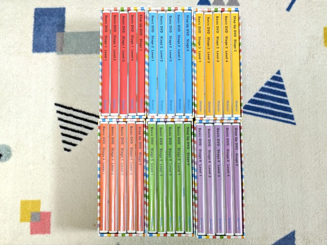 【全6ステージ30枚】Benesse World wide Kids DVD