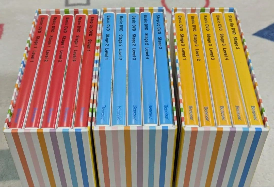 【全6ステージ30枚】Benesse World wide Kids DVD