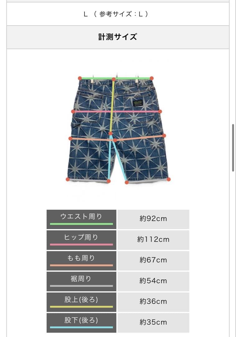 パンツ BOTT Sparkle Jacquard Denim Shorts KEIJU