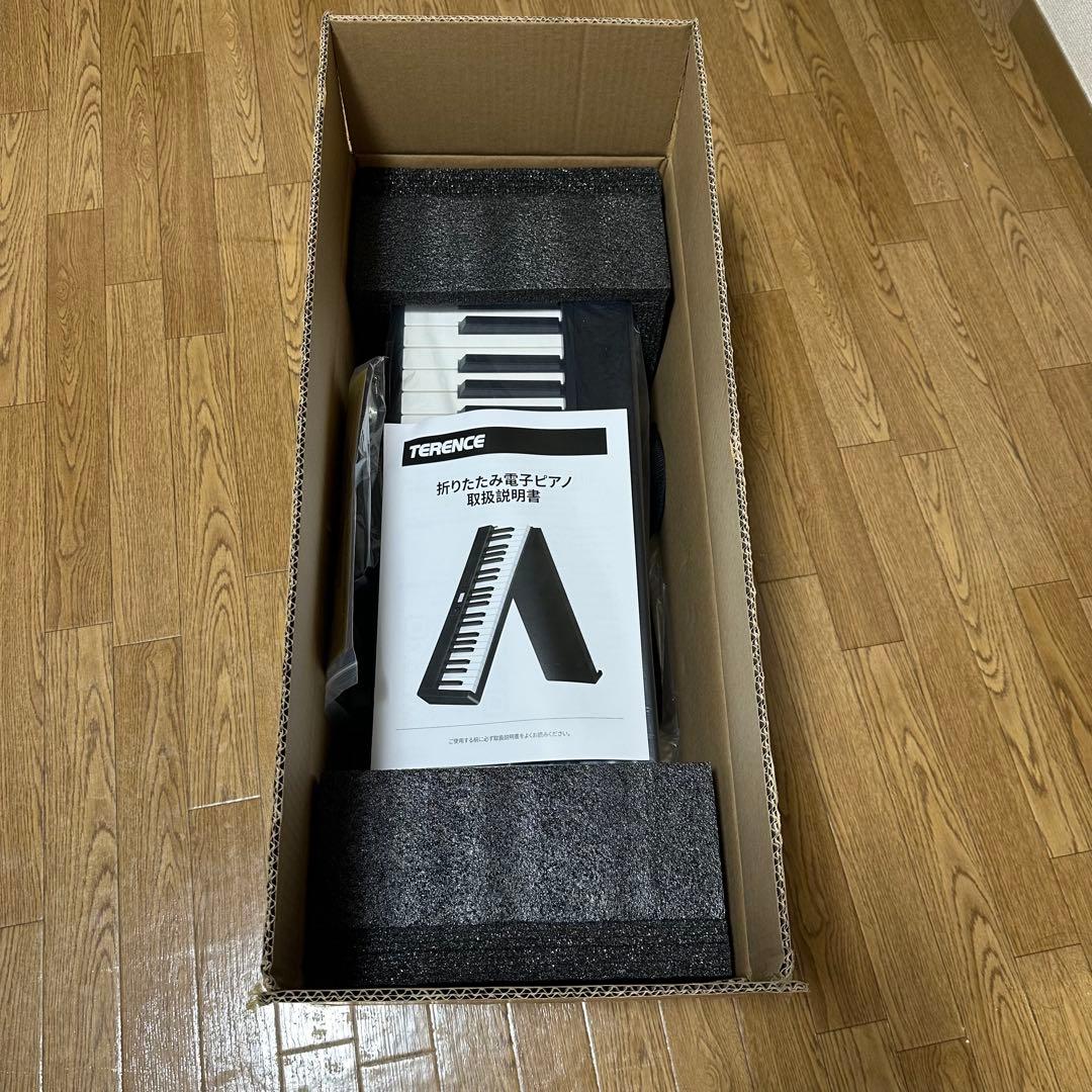 【美品】電子ピアノ 88鍵盤 折りたたみ式