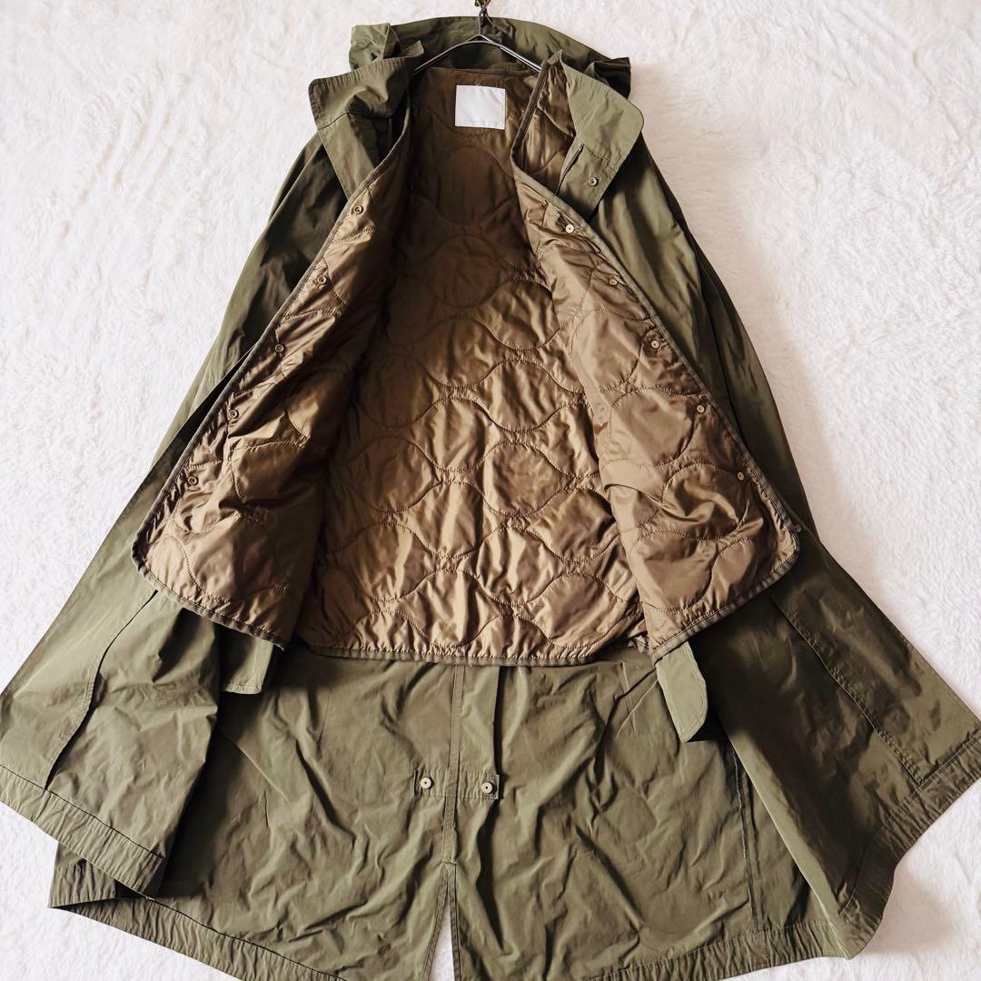 【希少】 ガリャルダガランテ モッズコート キルティングジャケット フード付き