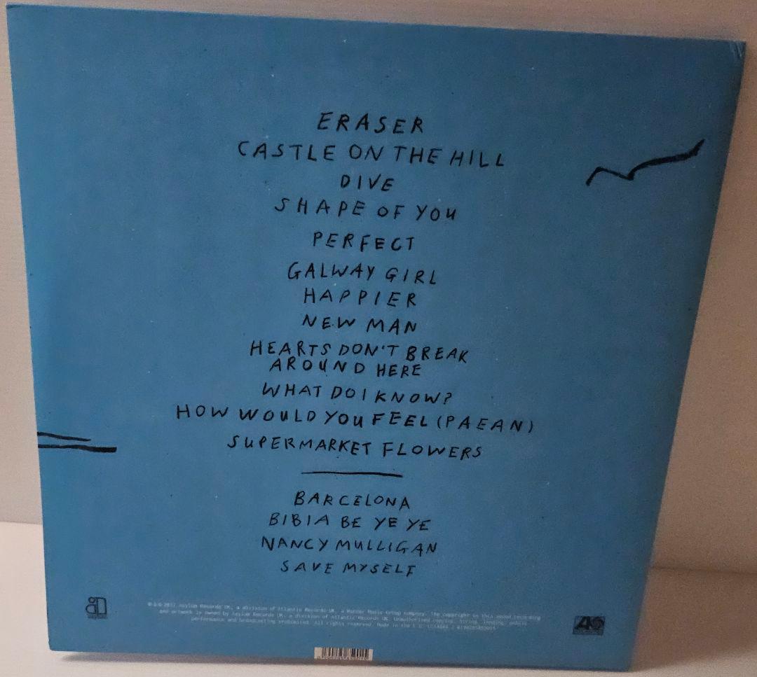 Ed Sheeran Divide アルバム レコード