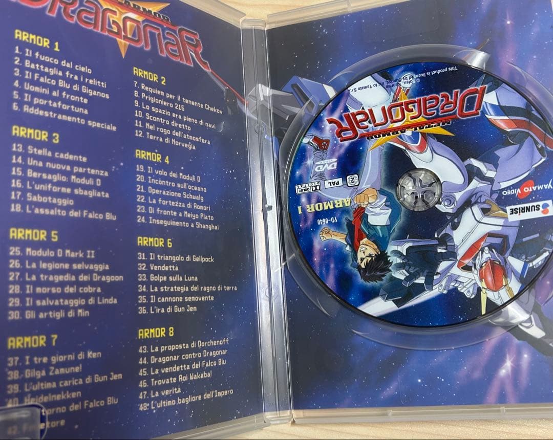 輸入盤 機甲戦記ドラグナーDVD BOX