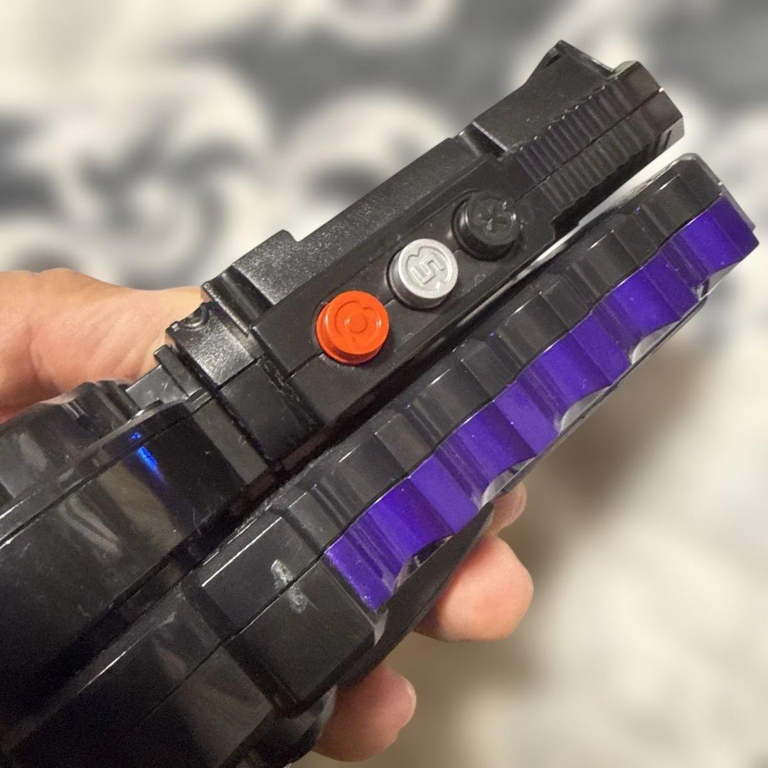 超希少 動作品 トレジャーガウスト ギアレット ガンブレード バイオレット