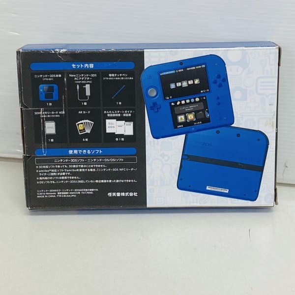★未使用品★極美品ニンテンドー2DS ブルー【メーカー生産終了】訳