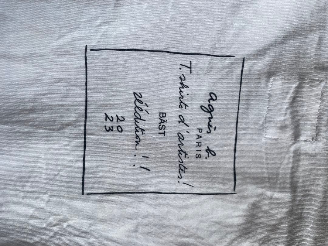 Agnes b ユニセックス　アーティスト日本40周年記念T Bäst バスト