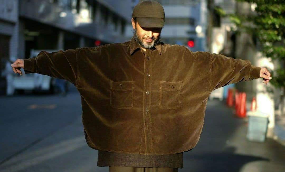 kaval カヴァル／shirt blouson (heavy corduroy