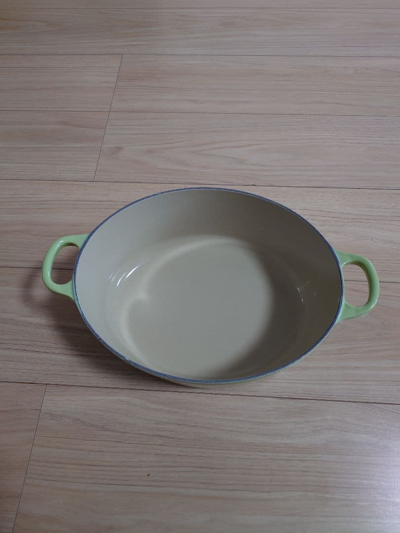 【最終値下げ】LE CREUSET 両手鍋 27cm ライムグリーン