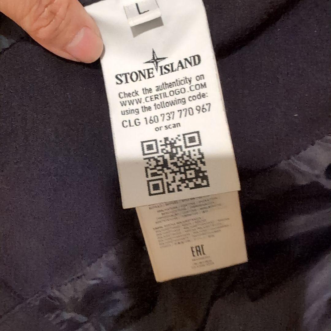 ストーンアイランド 黒 ナイロン ベスト