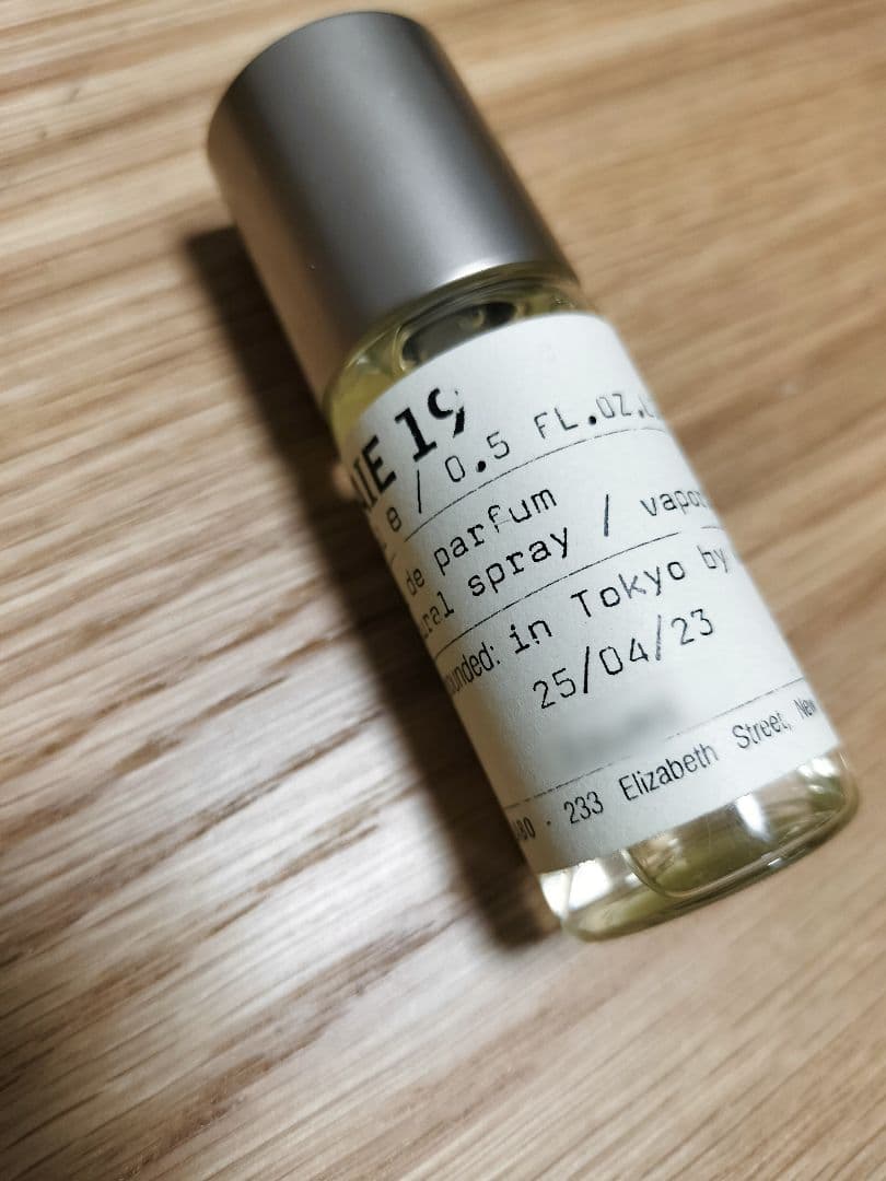 LE LABO BAIE 19 香水 15ml　ルラボ