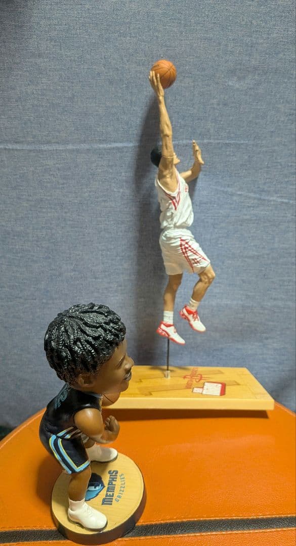 ロッドマン2体·モラント ボブルヘッド人形·ヤオ・ミンアクションフィギュアセット