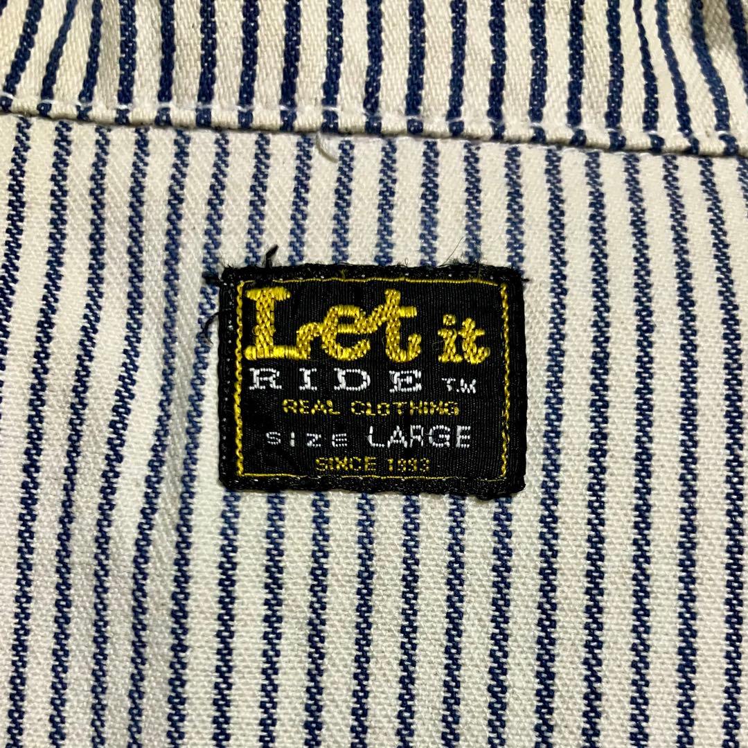 90s アーカイブ レットイットライド ヒッコリー ワークジャケット