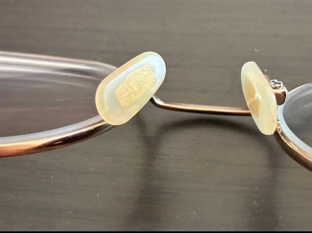 売り切り 金子眼鏡 VINTAGE メガネ ゴールド 艶なし シャンパン