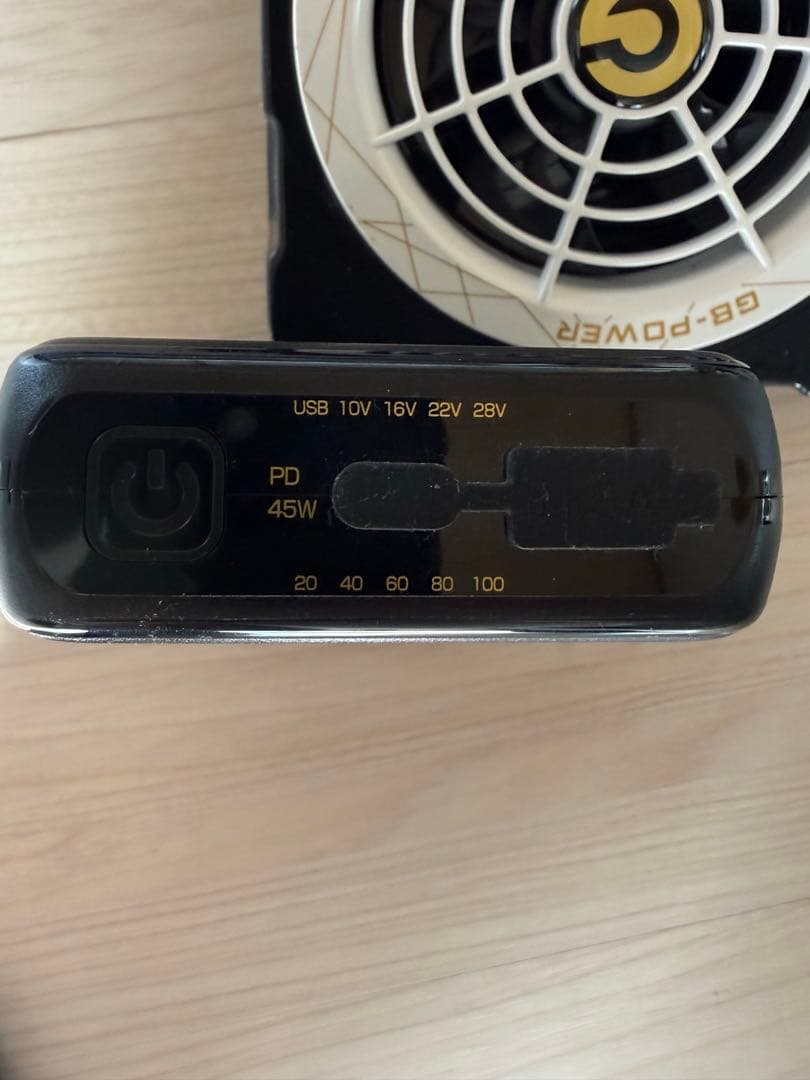 空調服　28V リチウムイオンバッテリー付き冷却ファン　信長ジャパン