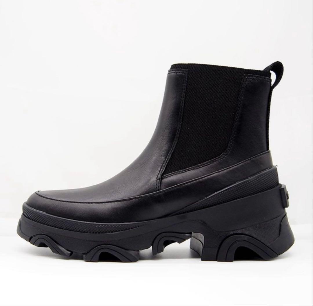 p*g様 SOREL ブラック サイドゴアブーツ24㎝