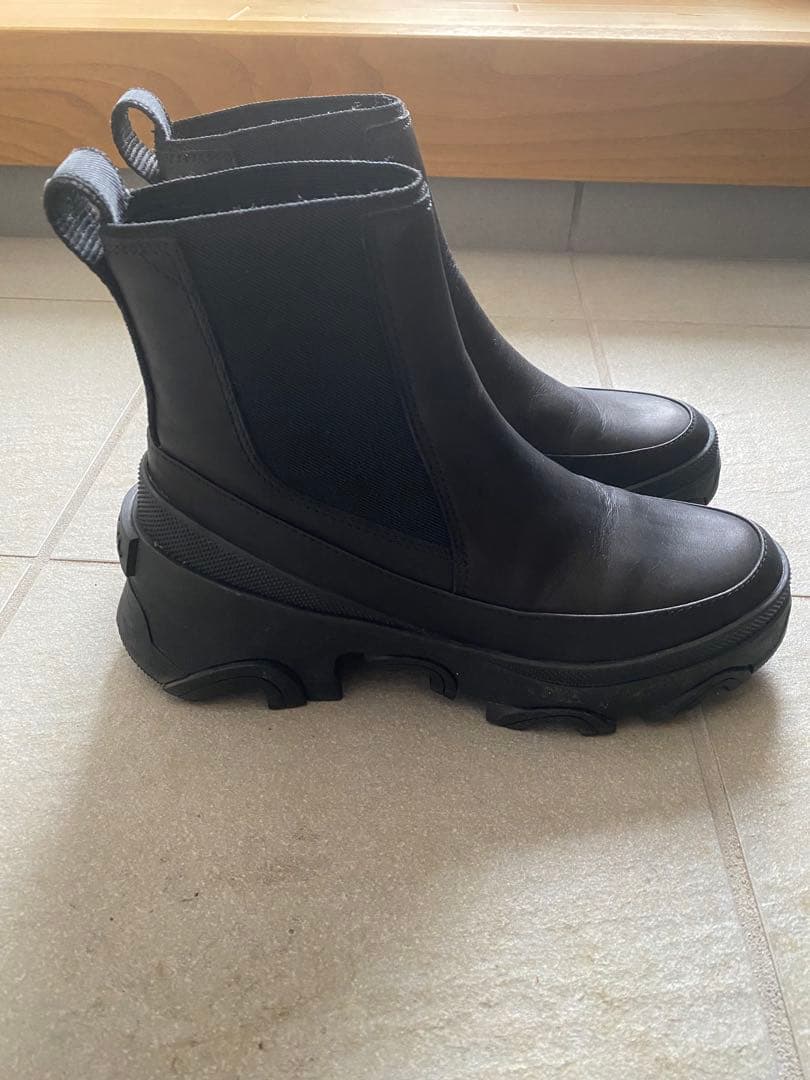 p*g様 SOREL ブラック サイドゴアブーツ24㎝