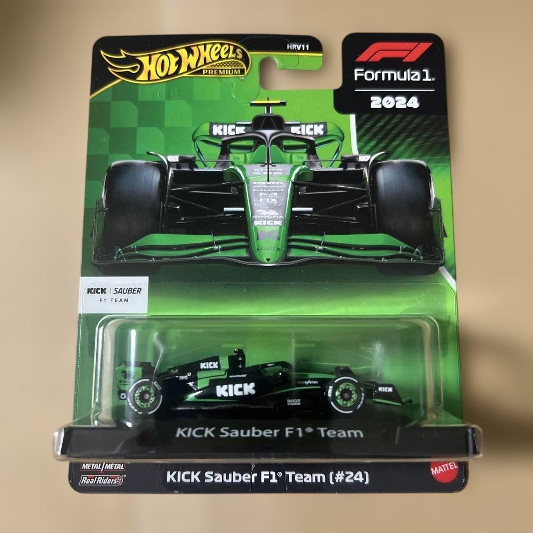 ホットウィールフォーミュラ1 キックザウバー #24 ウィリアムズ、マクラーレン