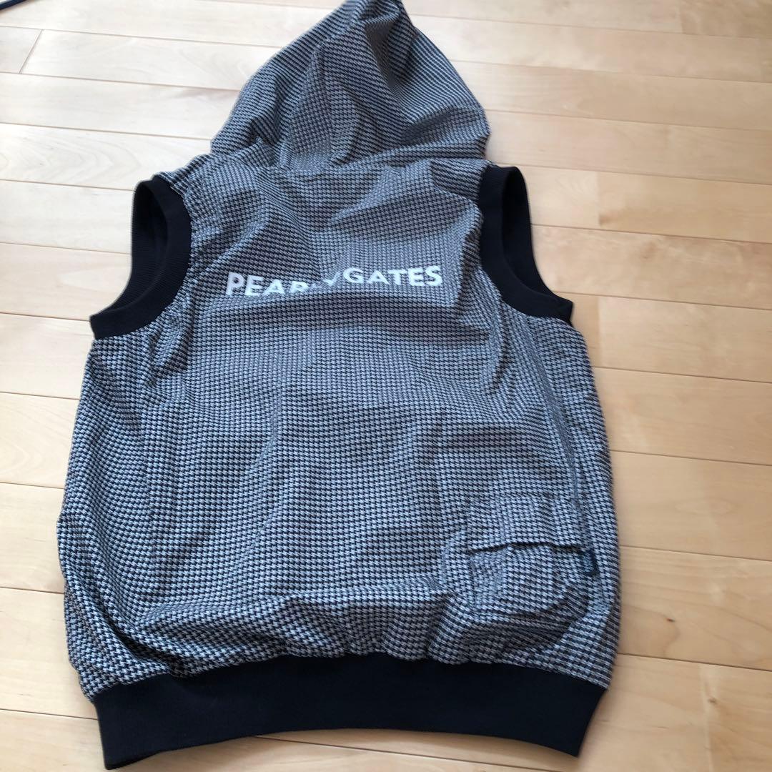 PEARLY GATES リバーシブル フード付きパーカー2 バイザーセット