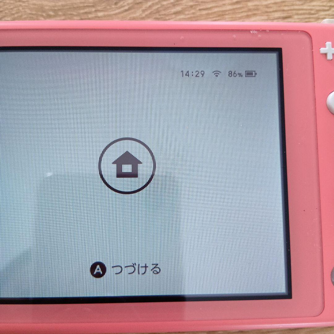 ジャンク品Nintendo Switch Lite ピンク