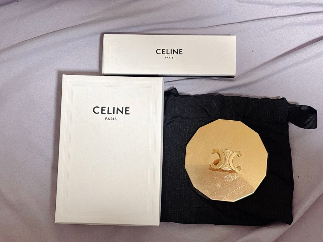 CELINE キャンドル トリオンフ リッド ゴールド マッチセット