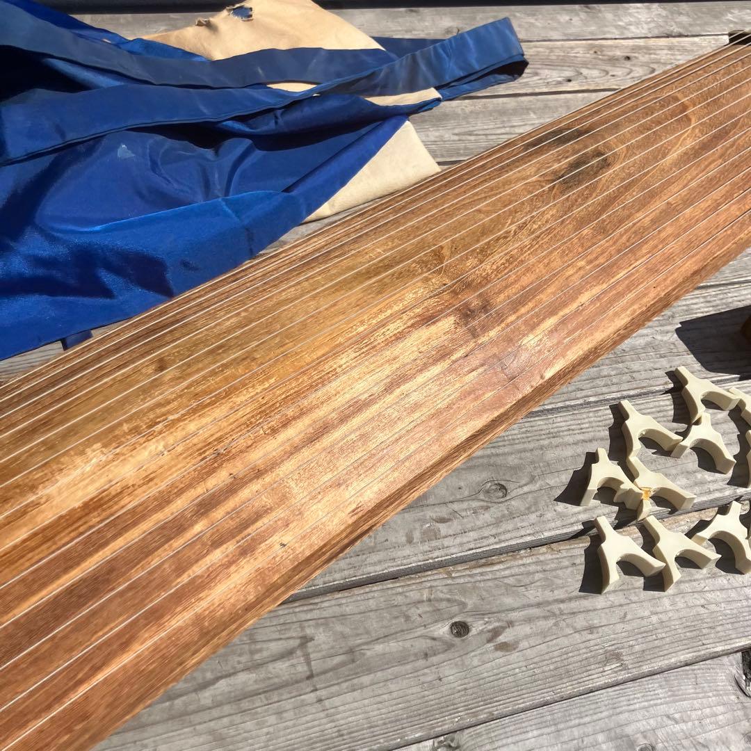 琴 和楽器 フルセット 練習 ビンテージ ヴィンテージ 昭和レトロ 古道具