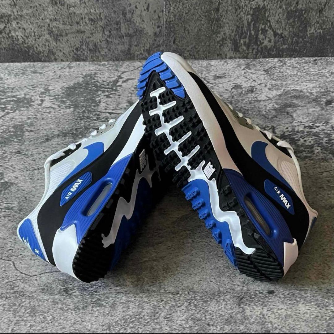 は*こ様 NIKE AIR MAX 90 G 青 24.5 ナイキ エアマックス
