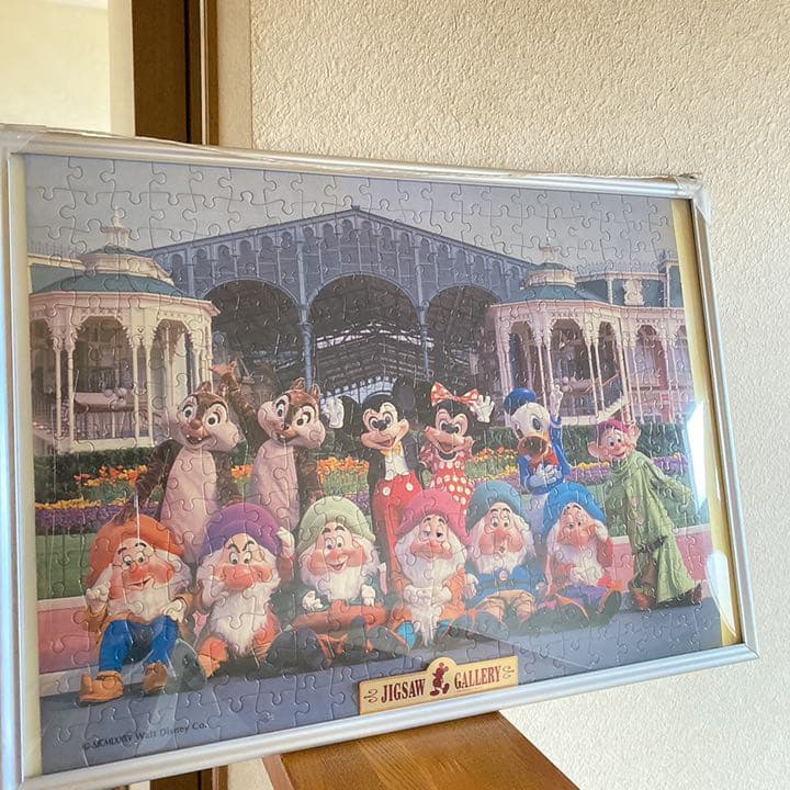 東京ディズニーランド84年開園当時の写真パズル