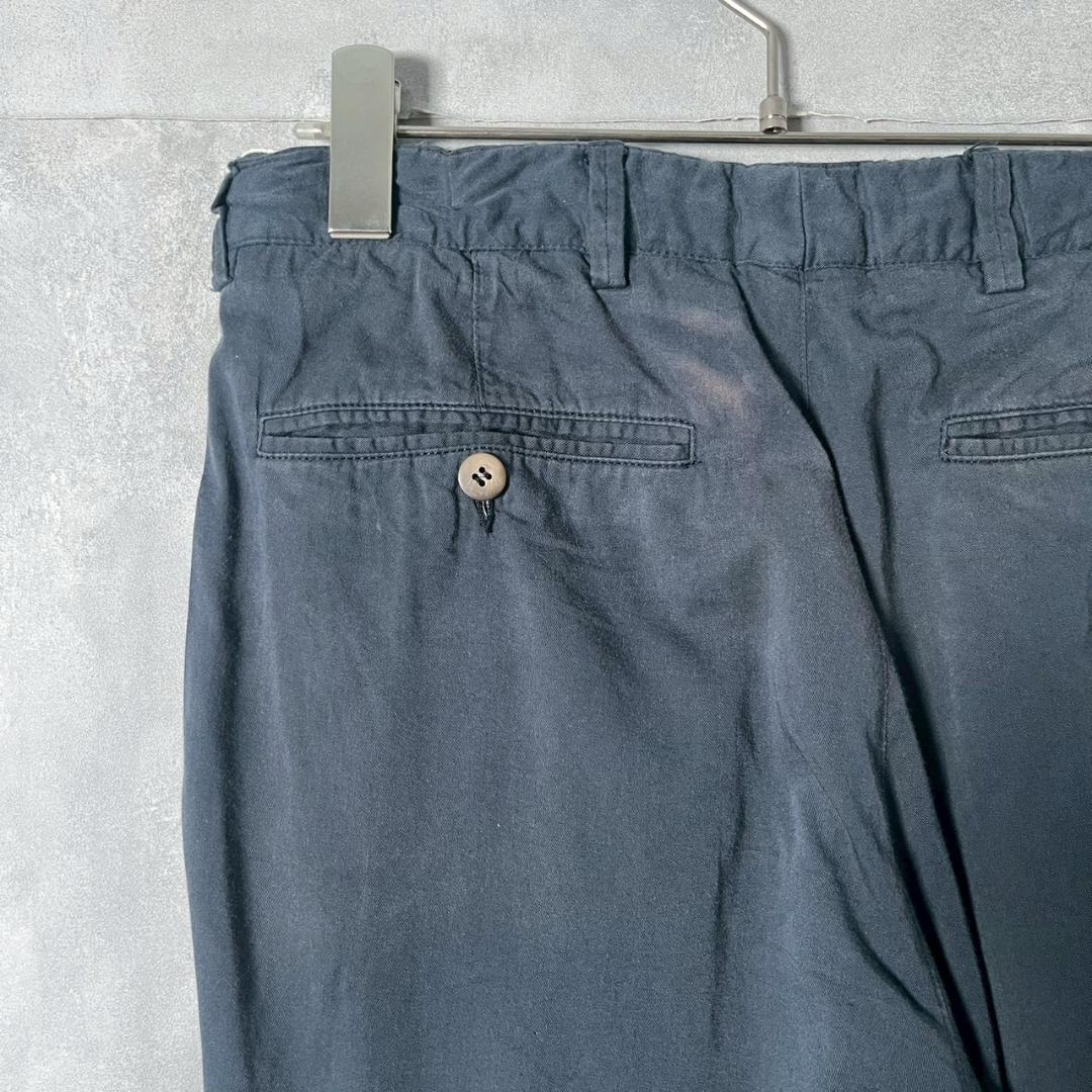 GIORGIO ARMANI 2タック コットンパンツ PM116