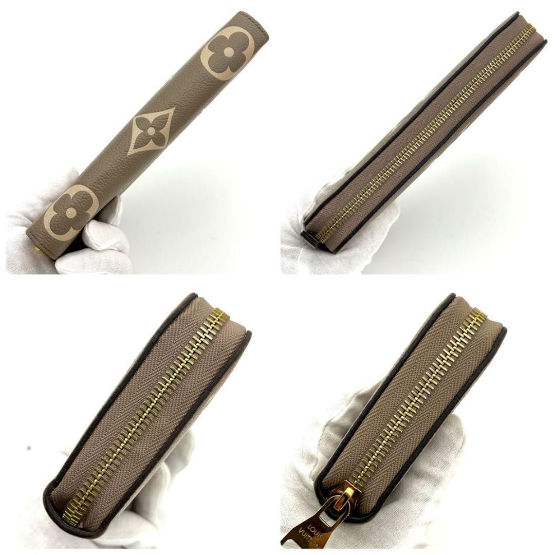 ルイヴィトン【現行　未使用に近い】モノグラム アンプラント ジッピーウォレット