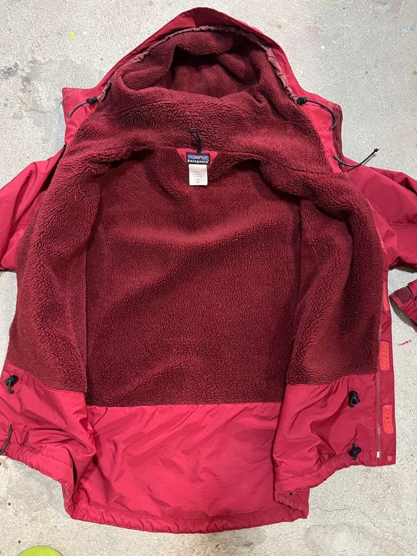 patagonia パタゴニア インファーノジャケット xs 赤 00s