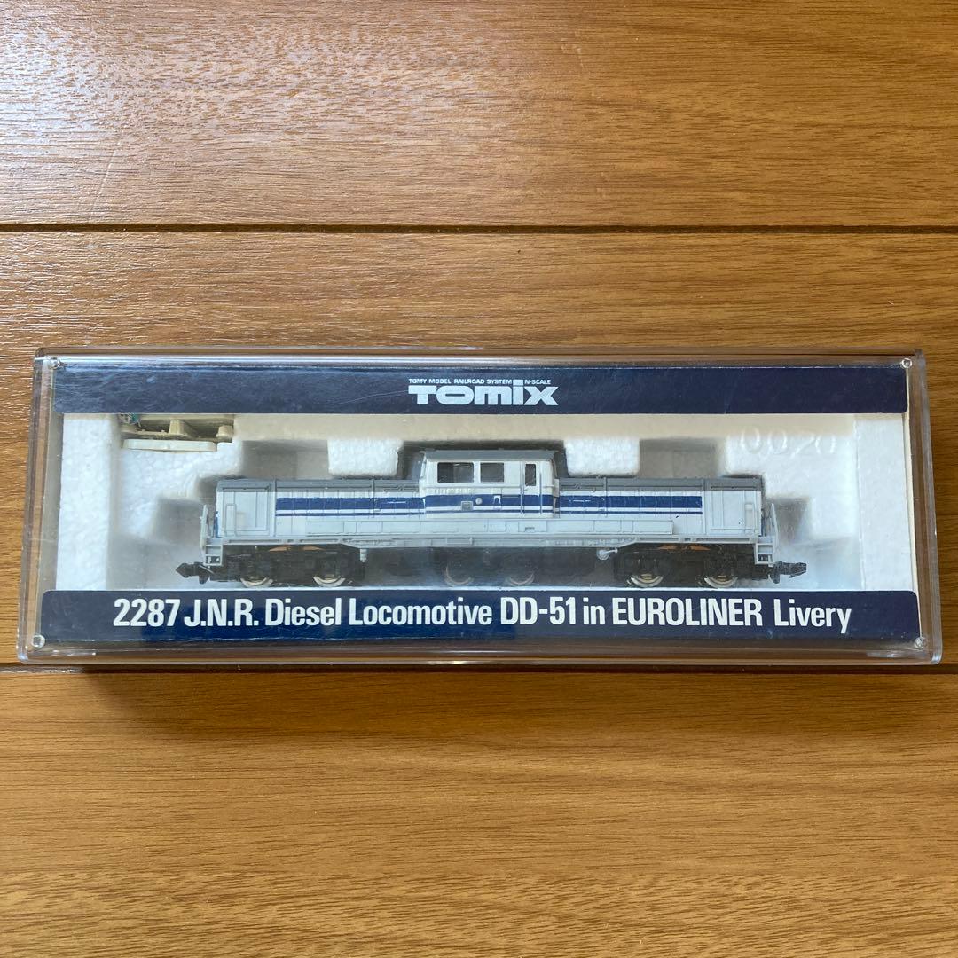 TOMIX 92029 92030 国鉄ユーロライナー & 2287 DD51