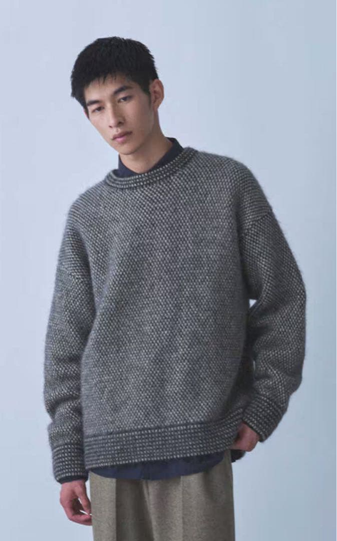 c*h様 blurhms / ALPACA BIRD'S-EYE KNIT