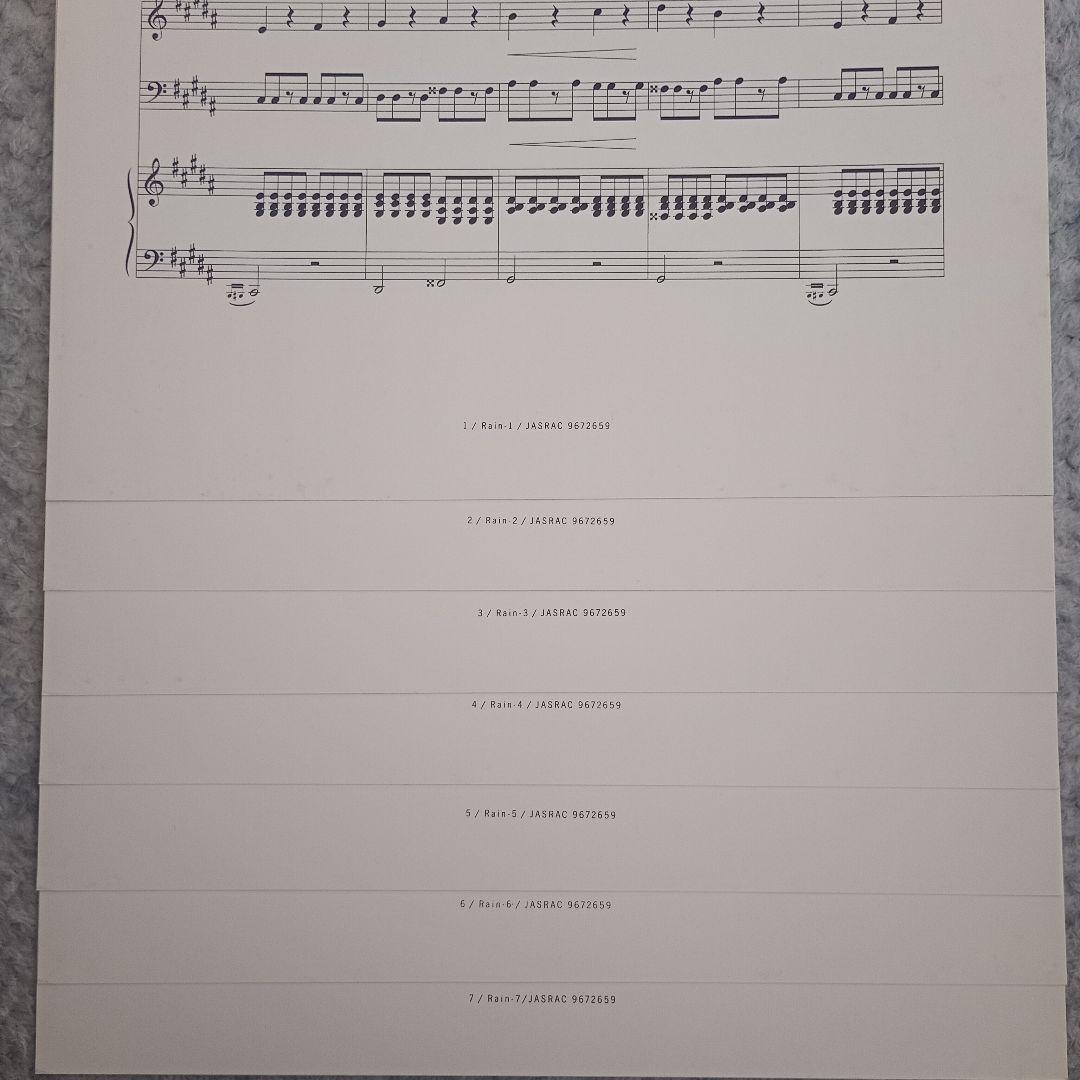 Trio/Scores/Ryuichi Sakamoto - 坂本龍一 楽譜集