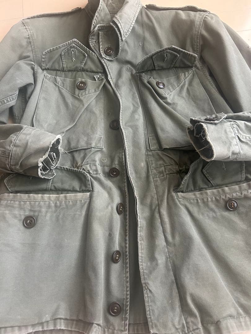 Ｍ43他三点セット　ジャングルファティーグ　ボロ　ジャンク