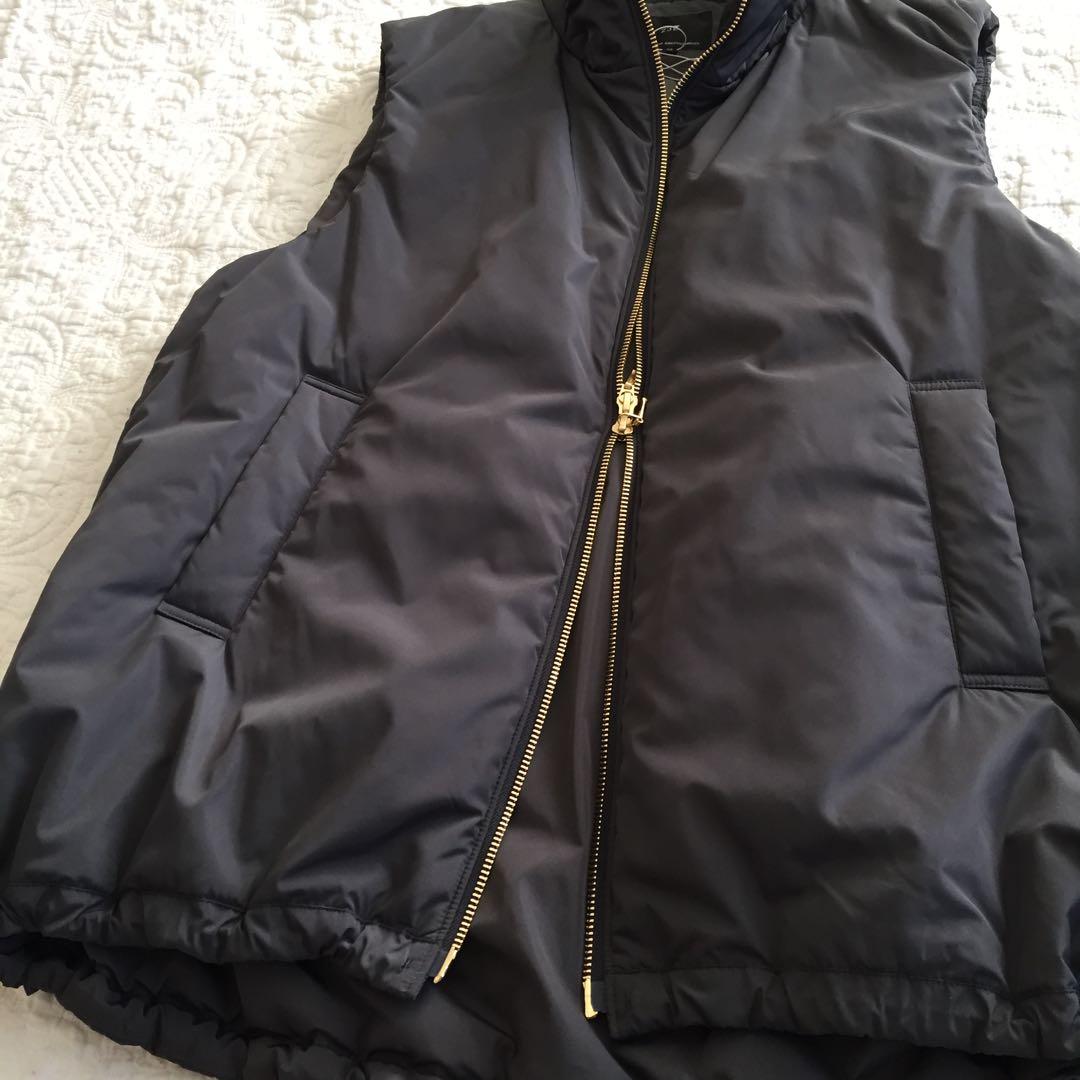 《未使用》23区 ベストジャケットグレー