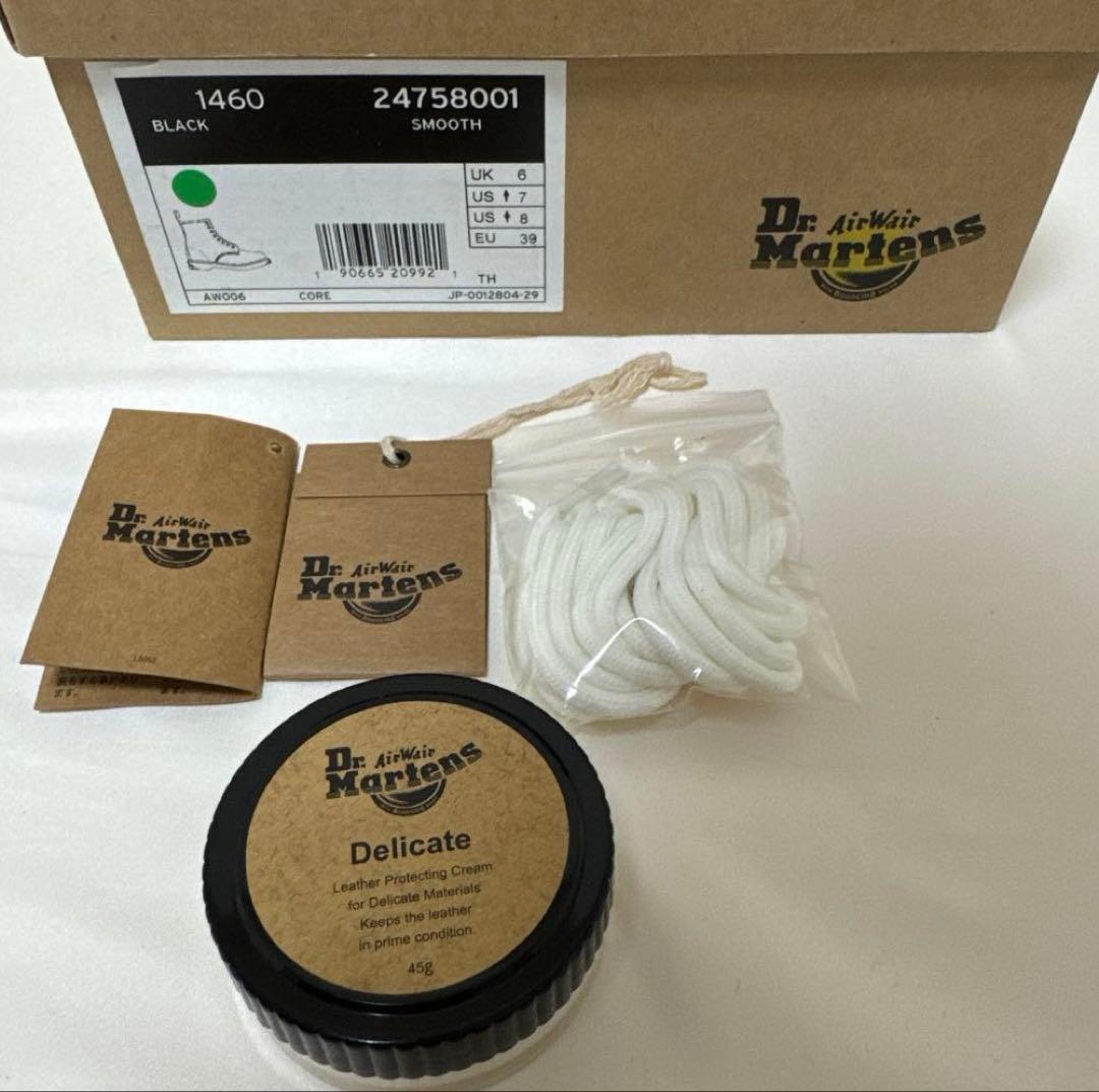 ドクターマーチン 1460 8ホールブーツ　ホワイトステッチ　Dr.マーチン