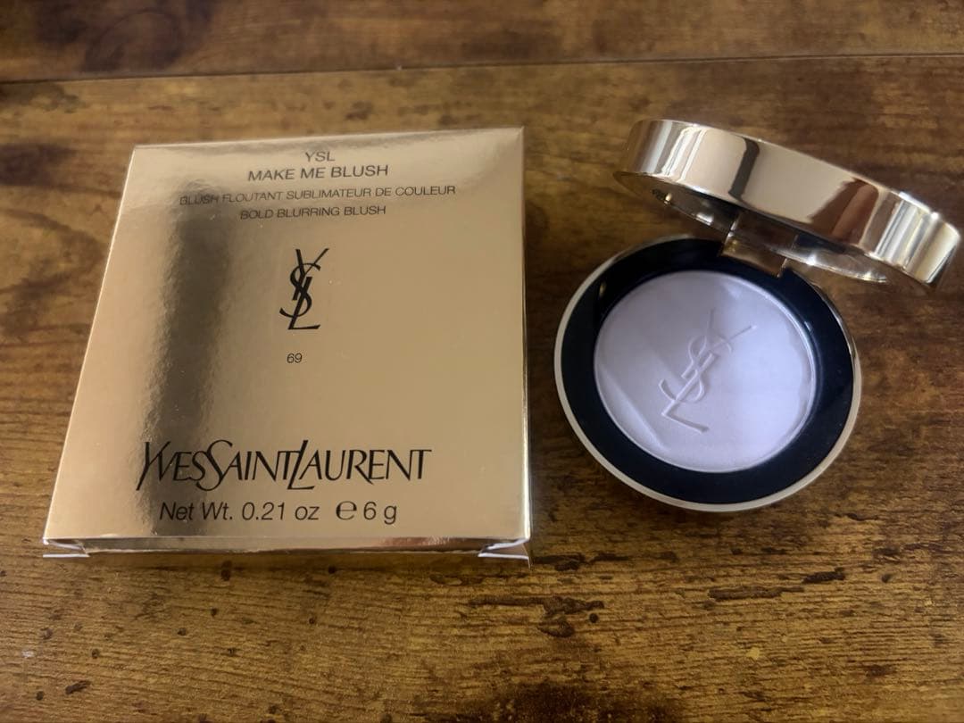イブサンローランメイクミーブラッシュパウダーS69チークラベンダーラスト限定色