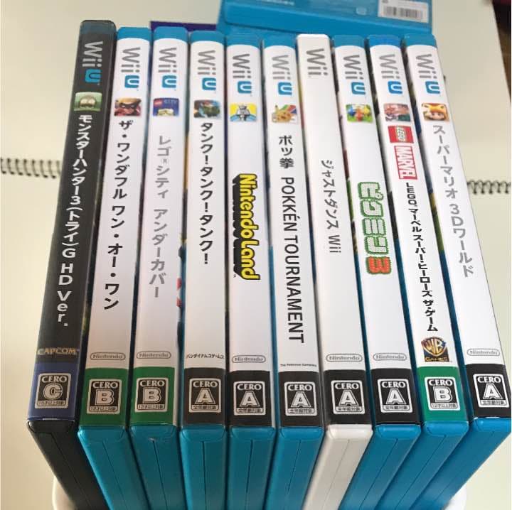 WiiU カセット ソフト 10本セット