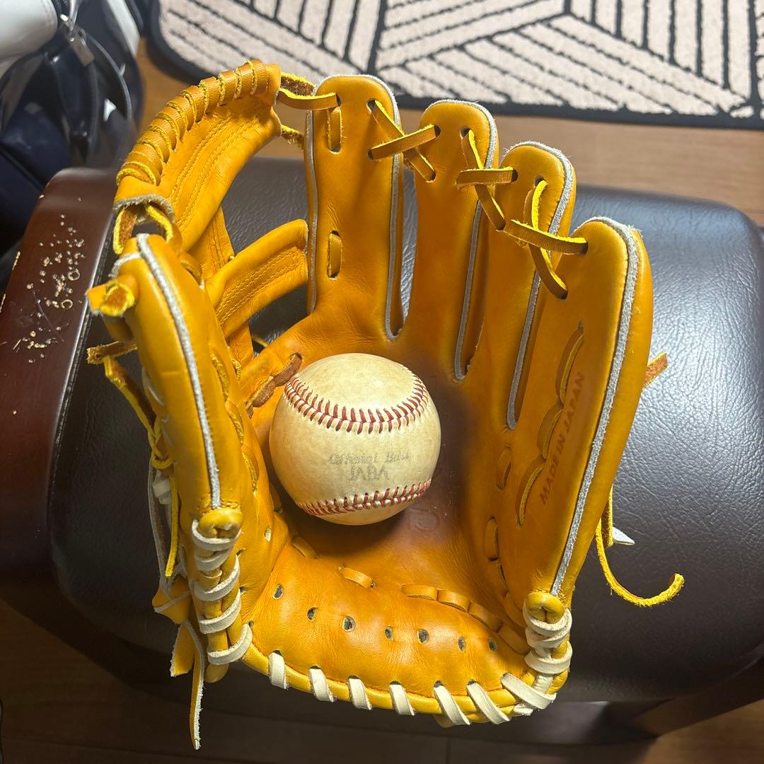 き*ま様 最終値下げ　ベルガード　アトムズ　硬式内野　良革　良型