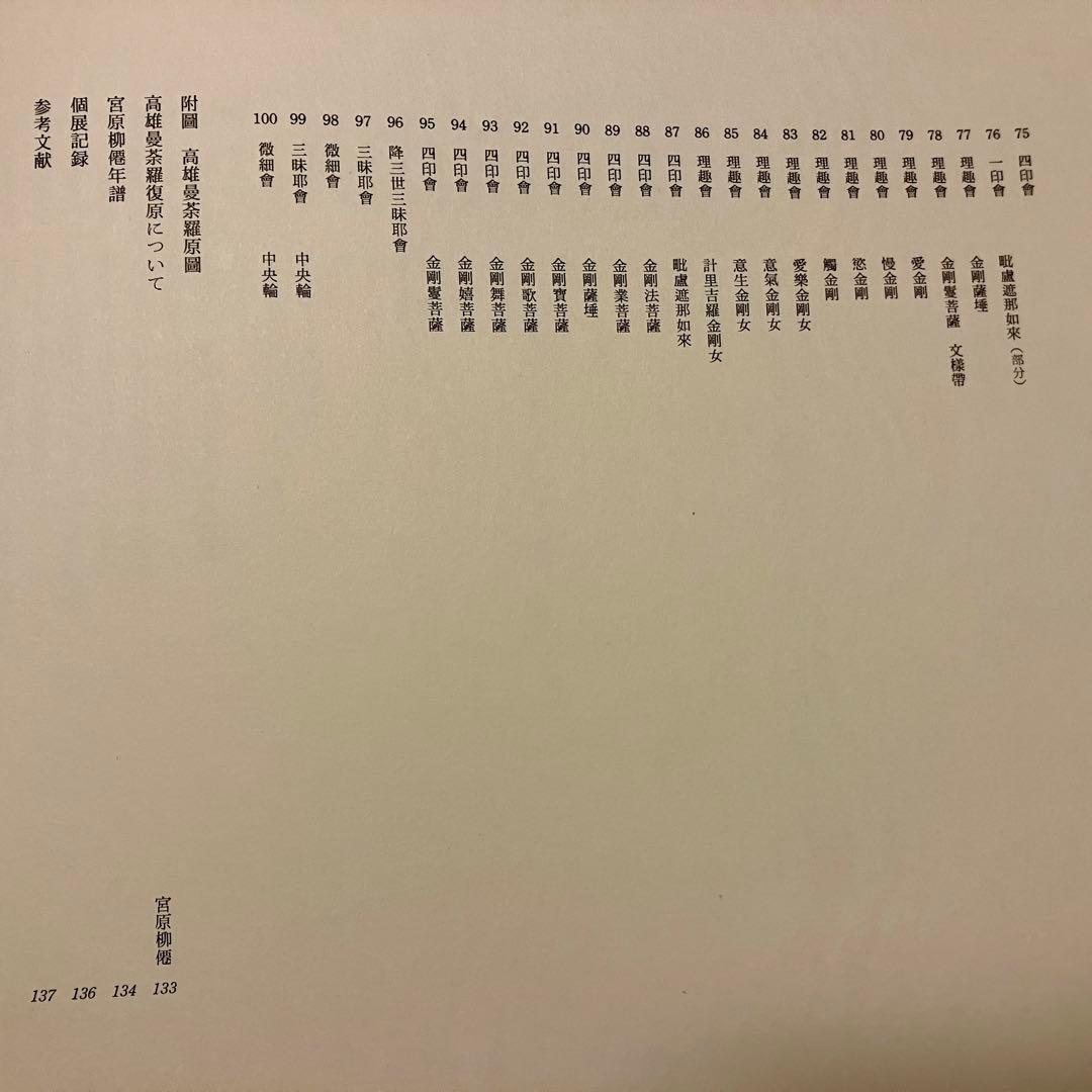 m*h様 宮原柳僊　復原高雄曼荼羅　他