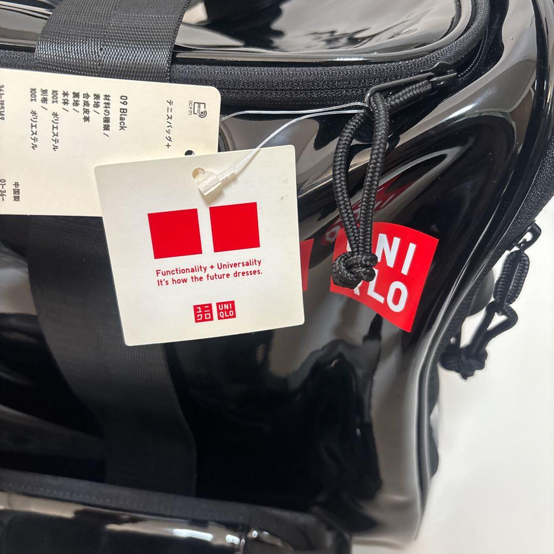 【UNIQLO】新品タグ付 ユニクロ　テニスバッグ　錦織圭モデル エナメルバッグ