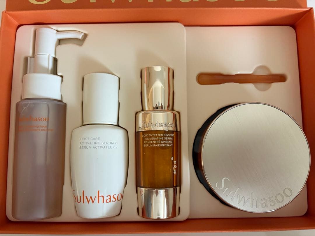 新品・未開封　Sulwhasoo トライアルセット 4点