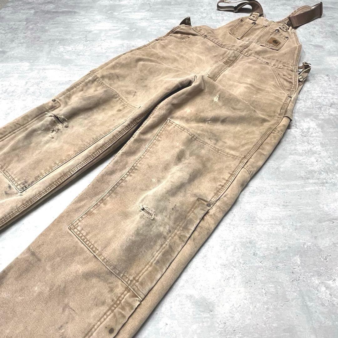 パンツ 00s carhartt Duck overall