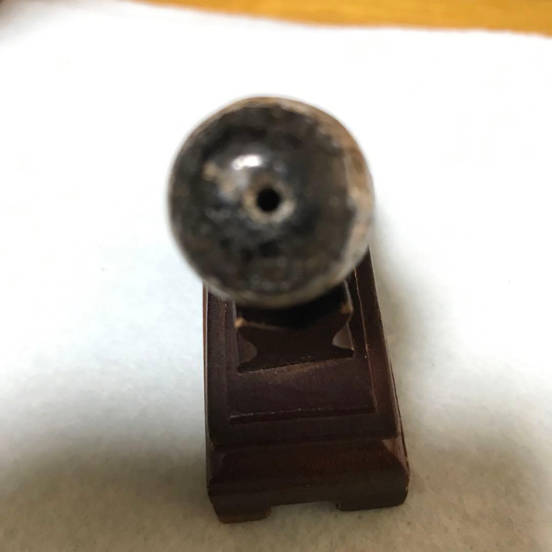 超激レア珍品‼︎ 古代老礦石　龍紋　たまご型閃電五眼天珠　フジヤマ