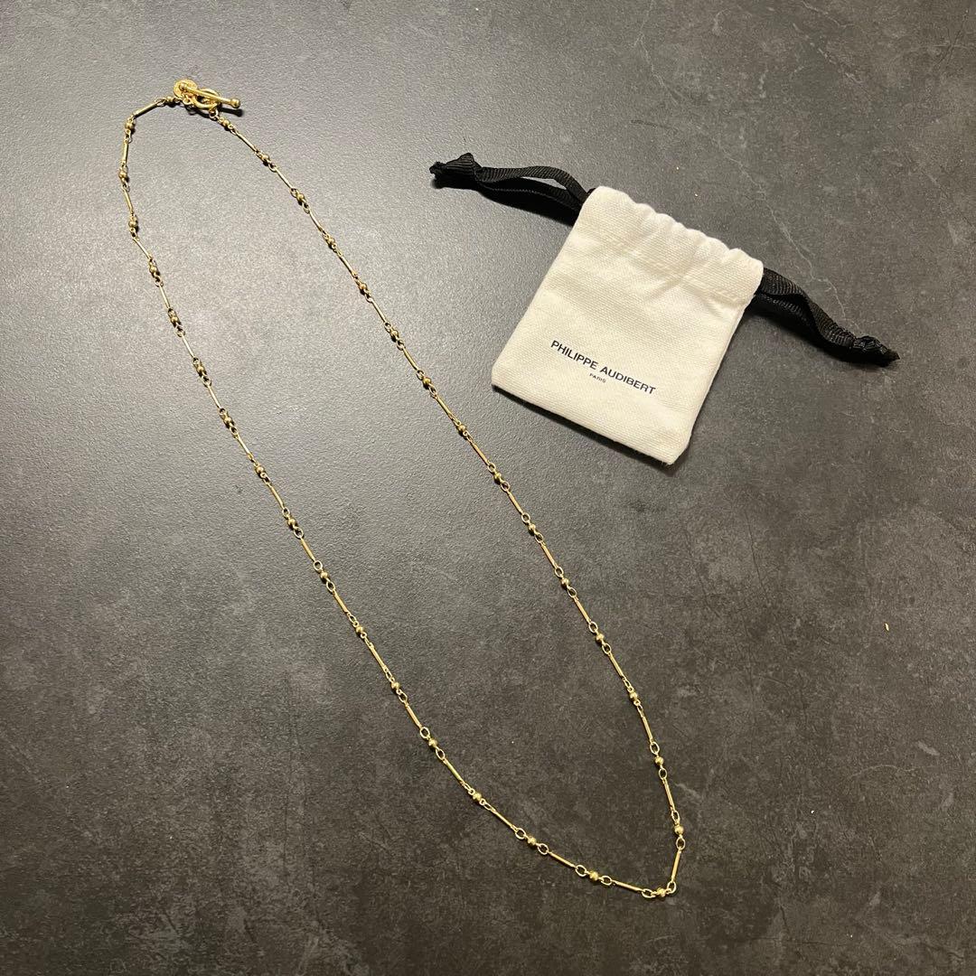 【試着のみ】PHILIPPE AUDIBERT OI Garnet ネックレス